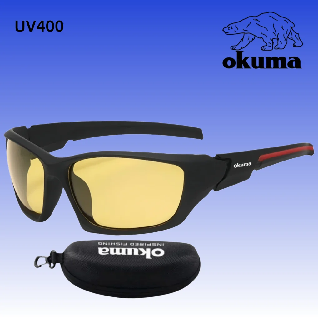 OKUMA2806 Cross border men's blackout fishing sunglasses, driving and cycling glasses, UV resistant women's outdoor sports sungl
OKUMA2806 Cross border men's blackout fishing sunglasses, driving and cycling glasses, UV resistant women's outdoor sports sungl