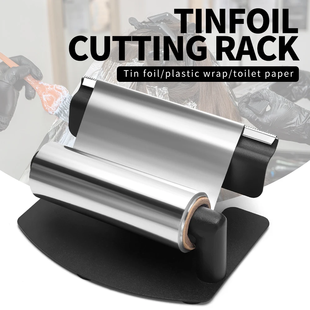 Barber Tin Foil Cutter Nail Art TinFoil Storage Tool With Anti Slip Pad Foil Paper Dispenser Hairdressing Barbershop Accessories
Barber Tin Foil Cutter Nail Art TinFoil Storage Tool With Anti Slip Pad Foil Paper Dispenser Hairdressing Barbershop Accessories