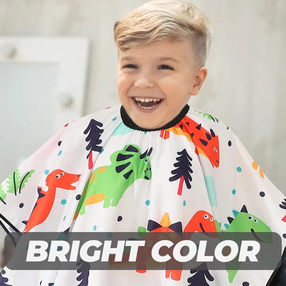 Children Barber Cloth Kids Haircut Cape Cartoon Patterns Easy Fold Compact Lightweight Quick Dry Durable Practical Hair Cutting
Children Barber Cloth Kids Haircut Cape Cartoon Patterns Easy Fold Compact Lightweight Quick Dry Durable Practical Hair Cutting