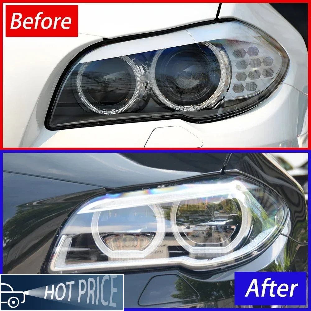 Автомобильные фары для BMW F10 F11 F18 525 530i 535li 2011-2017, светодиодные передние лампы автомобиля в сборе, обновление объектива проектора, аксессуары
Автомобильные фары для BMW F10 F11 F18 525 530i 535li 2011-2017, светодиодные передние лампы автомобиля в сборе, обновление объектива проектора, аксессуары