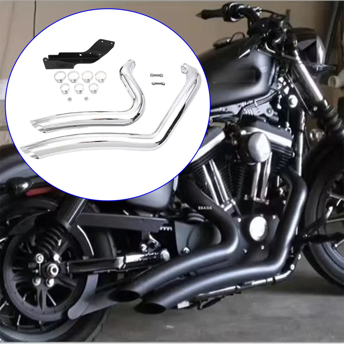 Мотоцикл для системы VANCE и HINES, совместимый с глушителем Harley Davidson Sportster 883 1200 72, VH Style
Мотоцикл для системы VANCE и HINES, совместимый с глушителем Harley Davidson Sportster 883 1200 72, VH Style