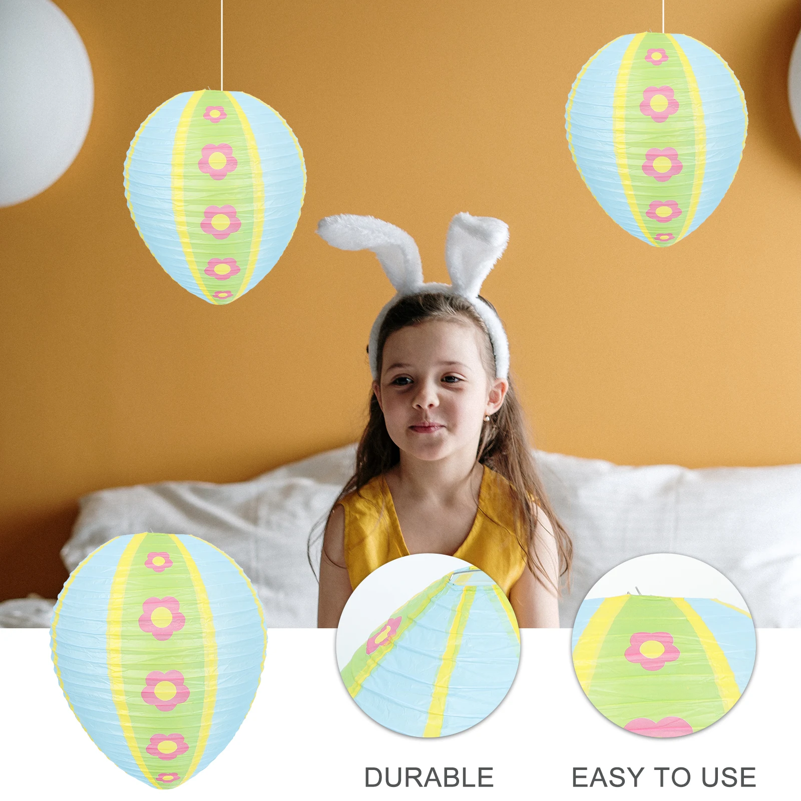 Easter Egg Lantern Scene Layout Decoration Rabbit Safe Paper Decorative Lanterns Wrought Iron Hanging
Easter Egg Lantern Scene Layout Decoration Rabbit Safe Paper Decorative Lanterns Wrought Iron Hanging