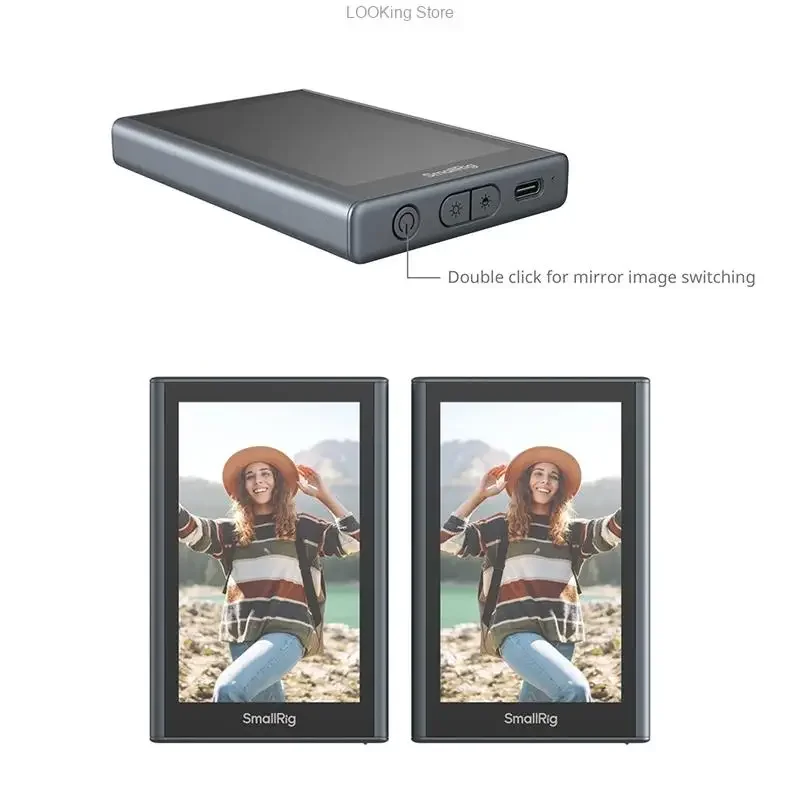SmallRig Wireless Video Selfie Monitor Screen, Phone Vlog Kit for iPhone 17 Sync Rear Camera w/Magnetic Phone Holder Clip Remote
SmallRig Wireless Video Selfie Monitor Screen, Phone Vlog Kit for iPhone 17 Sync Rear Camera w/Magnetic Phone Holder Clip Remote