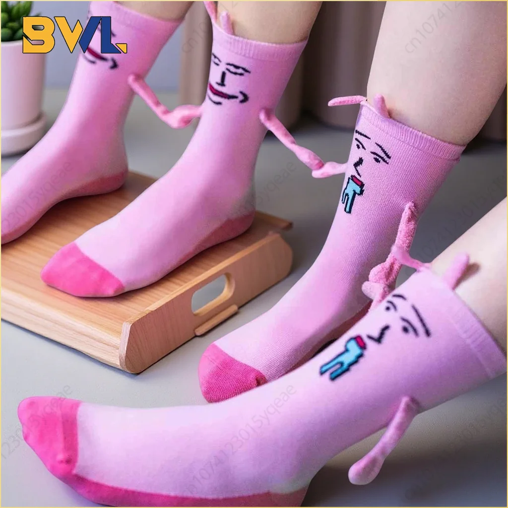 1-20Pairs Pink Bunny Magnetic Hand Holding Socks Funny Halloween Party Socks Winter Socks Pregnant Women Birthday Christmas Gift
1-20Pairs Pink Bunny Magnetic Hand Holding Socks Funny Halloween Party Socks Winter Socks Pregnant Women Birthday Christmas Gift