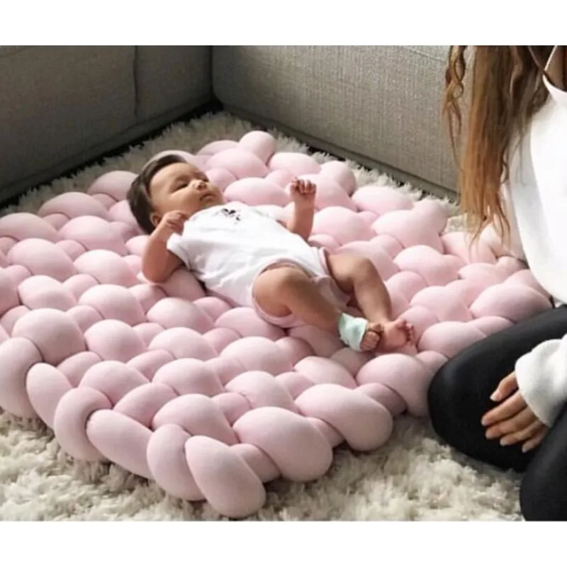 Коврик с плетением детского узла — плюшевая плетеная подушка для фотографии новорожденных и игр — декоративный напольный коврик для детской комнаты (100% хлопок)
Коврик с плетением детского узла — плюшевая плетеная подушка для фотографии новорожденных и игр — декоративный напольный коврик для детской комнаты (100% хлопок)