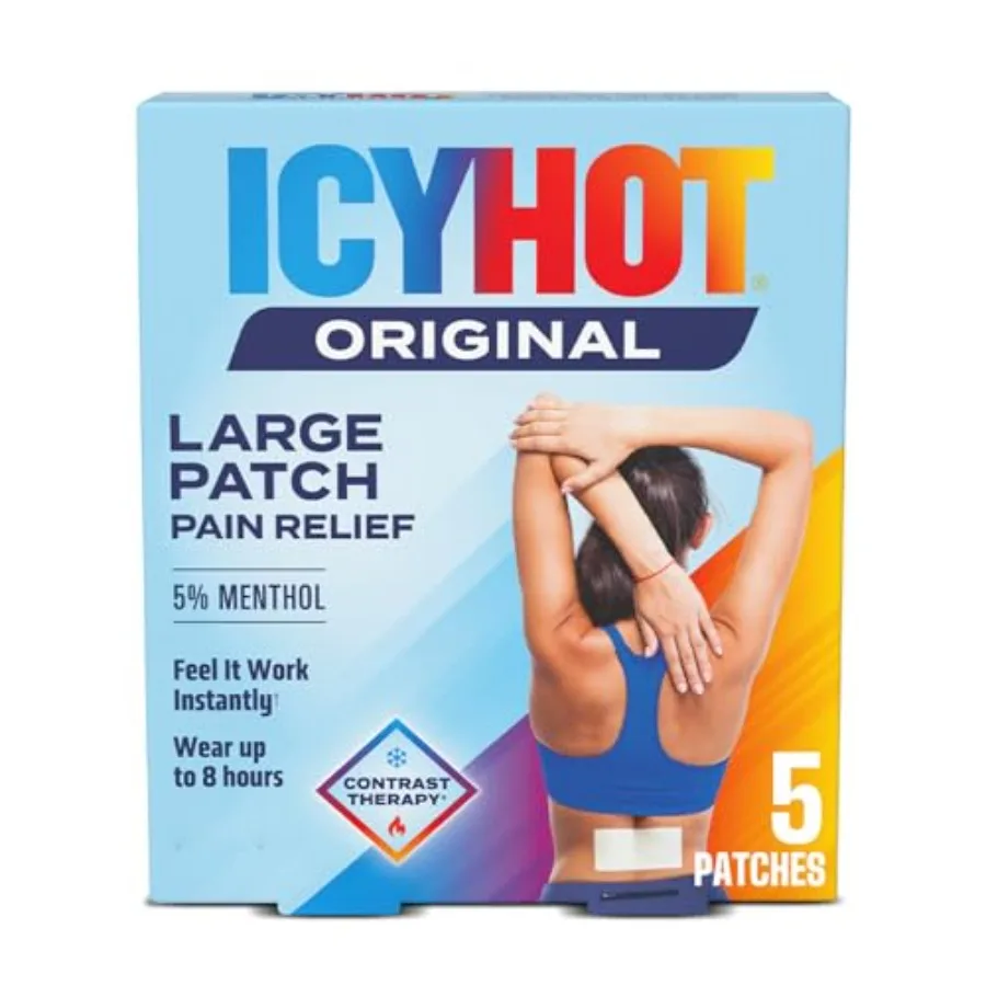Medicated Patch Extra Strength Pain Relief Patch for Back or Large Area
Medicated Patch Extra Strength Pain Relief Patch for Back or Large Area