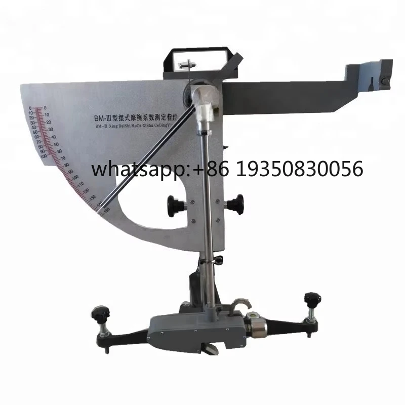 Aggregate Pendulum Skid Resistance and Friction Testing Apparatus British Pendulum Slip Tester
Aggregate Pendulum Skid Resistance and Friction Testing Apparatus British Pendulum Slip Tester