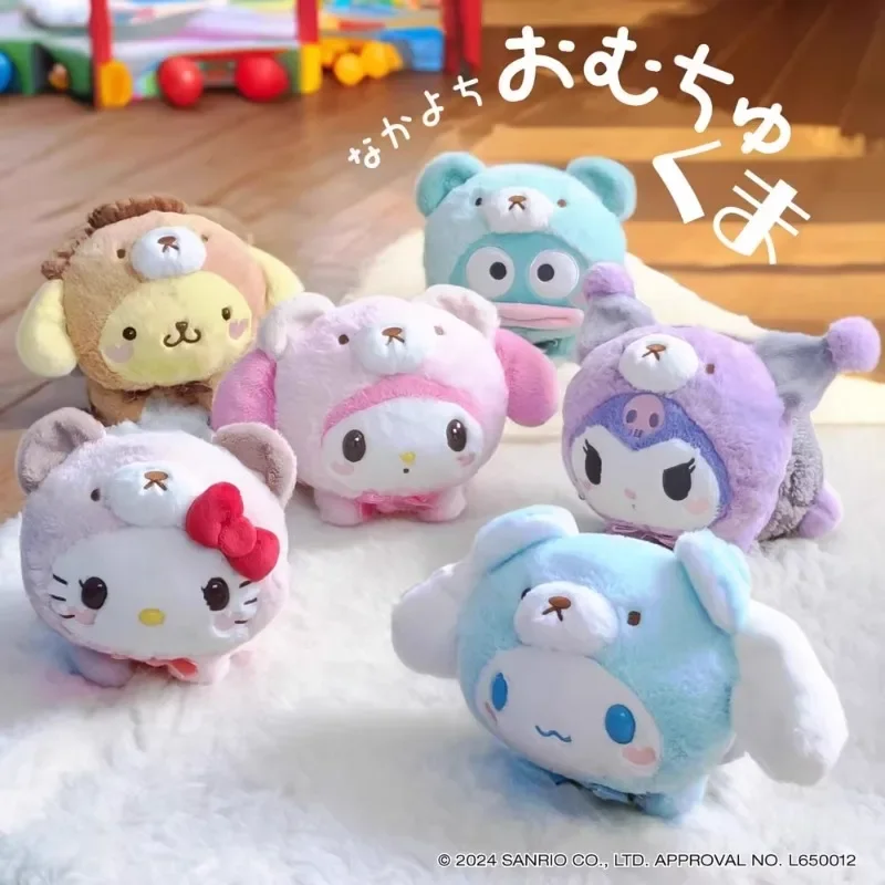 2024 Япония Sanrio, плюшевые ползающие детские стили, кукла-подвеска Kitty Melody Kuromi Cinnamoroll Hangyodon Kawaii, игрушки для девочек
2024 Япония Sanrio, плюшевые ползающие детские стили, кукла-подвеска Kitty Melody Kuromi Cinnamoroll Hangyodon Kawaii, игрушки для девочек