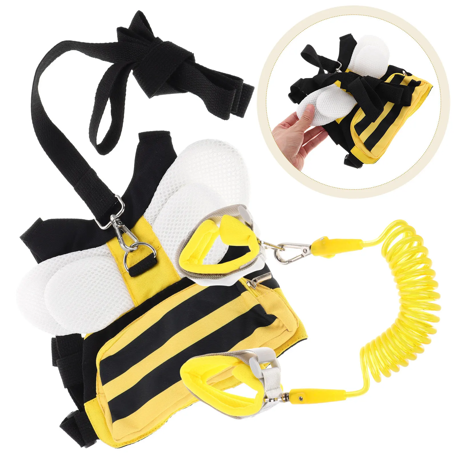 Toddler Leash Backpack Safety Harness Adjustable Leash Anti-Lost Wrist Link Child Safety Bag Cute Design for Boys Girls
Toddler Leash Backpack Safety Harness Adjustable Leash Anti-Lost Wrist Link Child Safety Bag Cute Design for Boys Girls