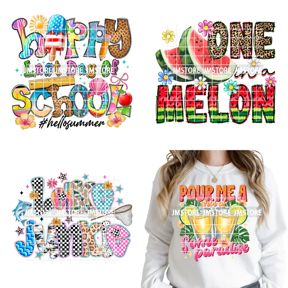 Hello Summer Lake Junkie Beach Vibes Last Day Of School Iron on DTF Thermal Transfer Stickers Ready to Press for T-shirt Bags
Hello Summer Lake Junkie Beach Vibes Last Day Of School Iron on DTF Thermal Transfer Stickers Ready to Press for T-shirt Bags