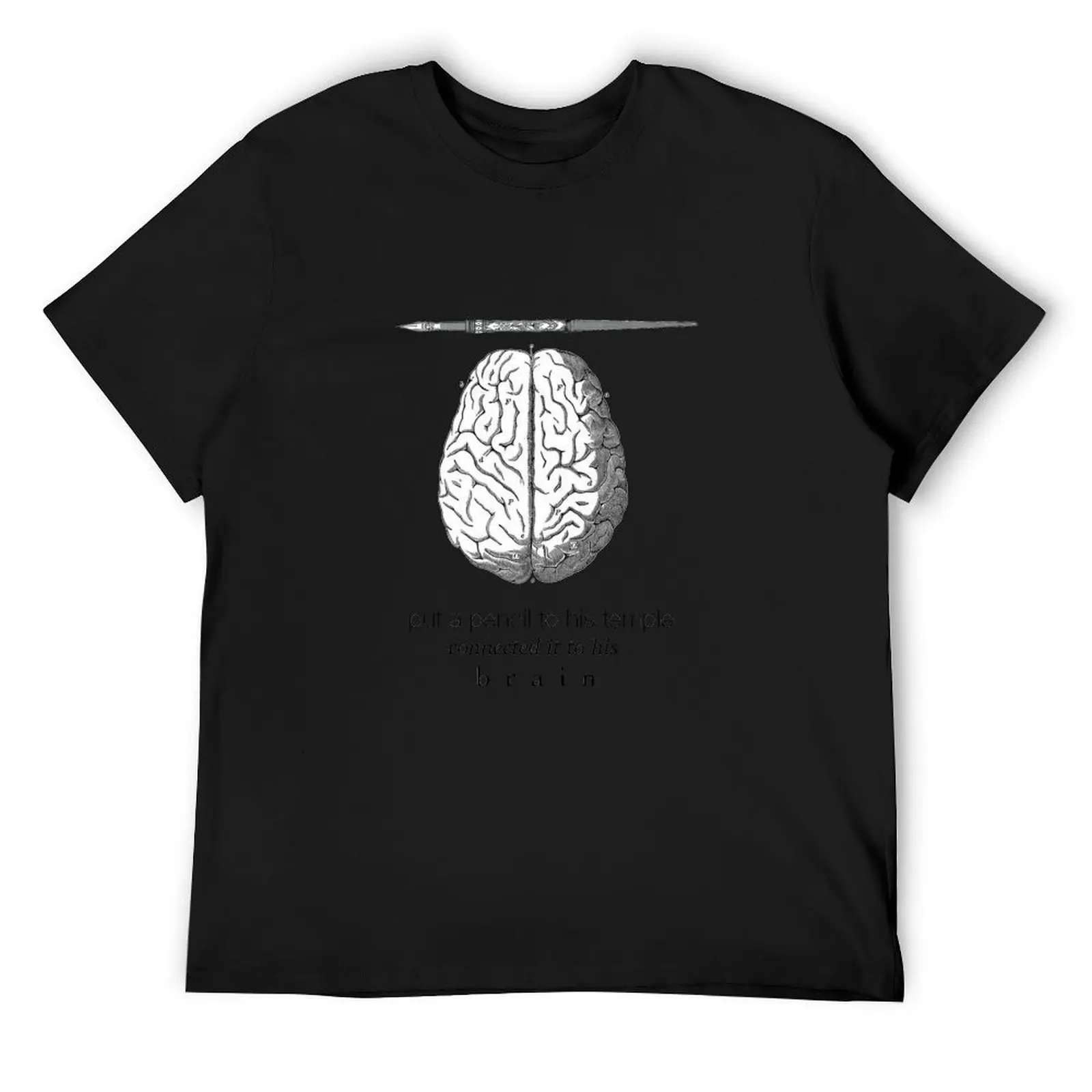 Connected It To His Brain T-Shirt anime customs design your own cute clothes Luxury man mens funny t shirts
Connected It To His Brain T-Shirt anime customs design your own cute clothes Luxury man mens funny t shirts