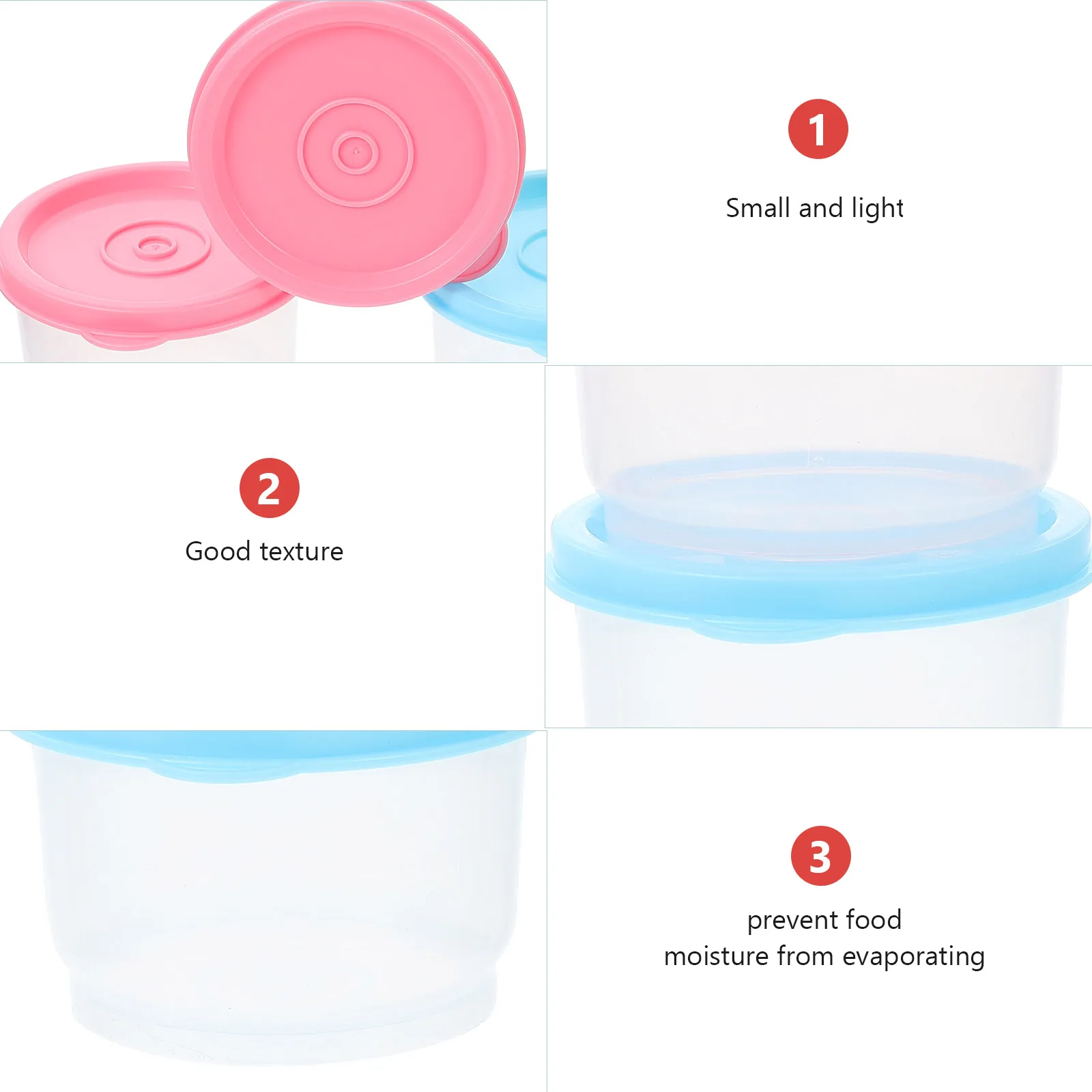 Container Crisper Fresh Food Baby Freezer Containers Multifunction Sauce with Lids Pp Storage
Container Crisper Fresh Food Baby Freezer Containers Multifunction Sauce with Lids Pp Storage