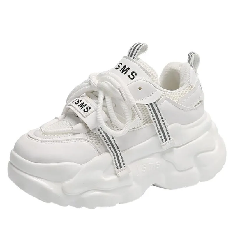 Сетчатые кроссовки на танкетке 8 см, женские новые осенние модные спортивные туфли для папы на скрытом каблуке, весенние кроссовки на толстой подошве 2024, массивные кроссовки на платформе 
Сетчатые кроссовки на танкетке 8 см, женские новые осенние модные спортивные туфли для папы на скрытом каблуке, весенние кроссовки на толстой подошве 2024, массивные кроссовки на платформе