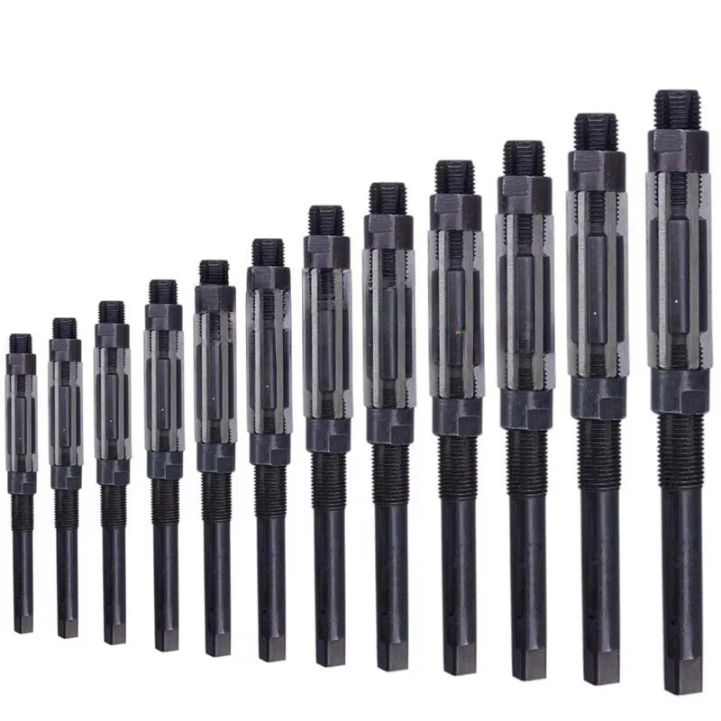 Adjustable HSS Hand Reamers | 13.75-15.25mm / 26-29.5mm / 67-74mm | High Precision Straight Shank for CNC Milling
Adjustable HSS Hand Reamers | 13.75-15.25mm / 26-29.5mm / 67-74mm | High Precision Straight Shank for CNC Milling