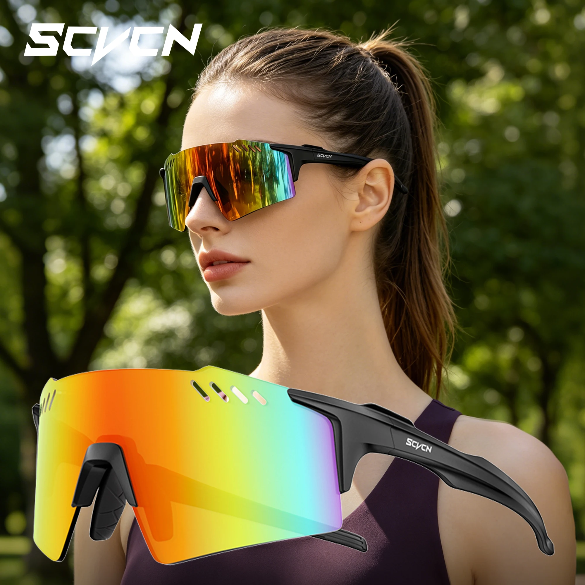 SCVCN Photochromic UV400 Sunglasses Driving Bicycle Eyewear Outdoor Sports Bike Cycling Glasses MTB Climbing Glasses Men Women
SCVCN Photochromic UV400 Sunglasses Driving Bicycle Eyewear Outdoor Sports Bike Cycling Glasses MTB Climbing Glasses Men Women