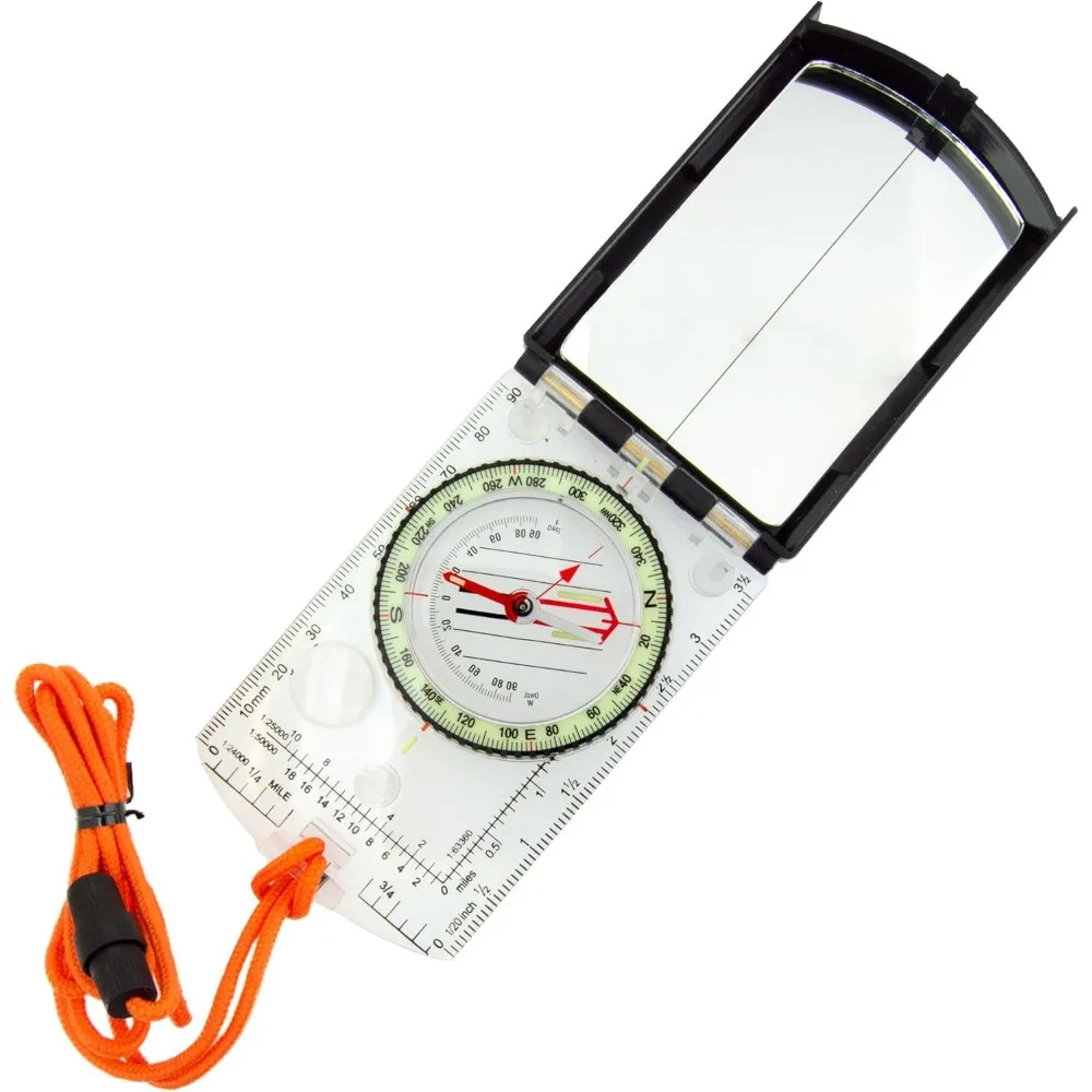 Adjustable Declination Baseplate Compass for Hiking Backpacking Survival Navigation
Adjustable Declination Baseplate Compass for Hiking Backpacking Survival Navigation