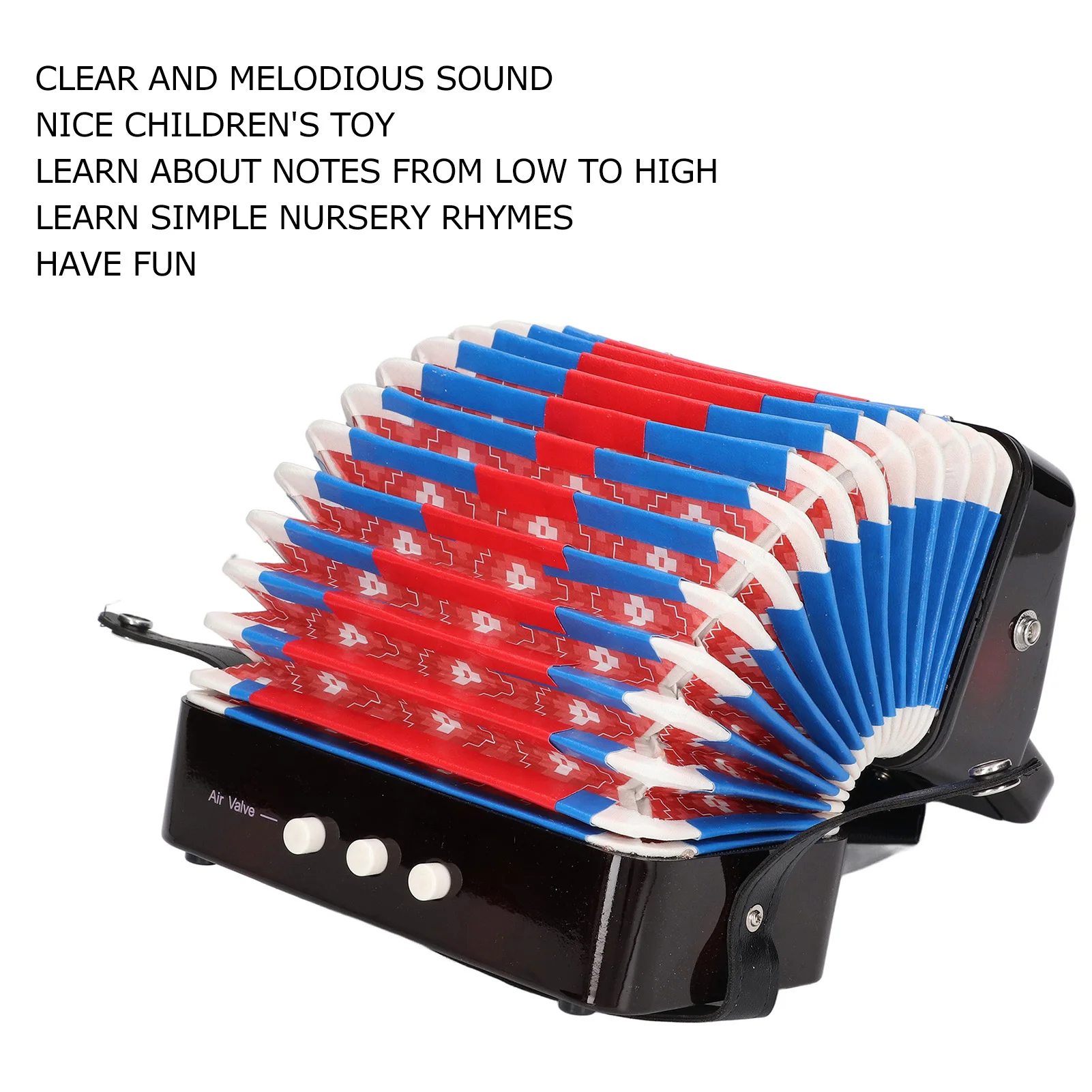 Accordion Kids 10 Keys Accordion Children Accordion Musical Instrument Educational Birthday Gift for Solos Ensemble
Accordion Kids 10 Keys Accordion Children Accordion Musical Instrument Educational Birthday Gift for Solos Ensemble