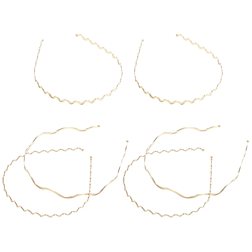 6 Pcs Thin Wavy Headband Exquisite Metal Hairband Simple Unique Stylish Headdress Accessory Moderate Weight Comfort Bright
6 Pcs Thin Wavy Headband Exquisite Metal Hairband Simple Unique Stylish Headdress Accessory Moderate Weight Comfort Bright