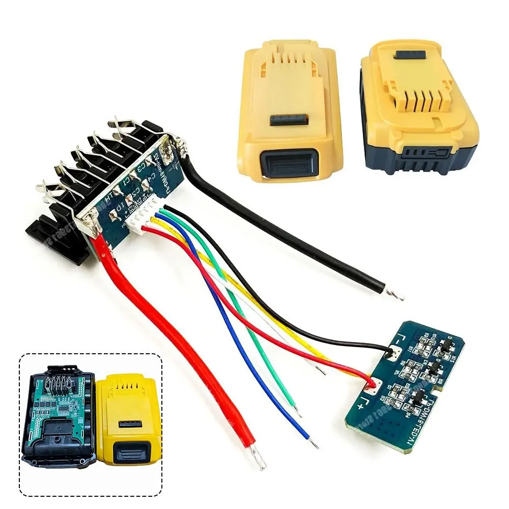 18650 Battery Charging Protection Board 21V 100A Overvoltage Protection Protection Circuit Board for Dewalt
18650 Battery Charging Protection Board 21V 100A Overvoltage Protection Protection Circuit Board for Dewalt