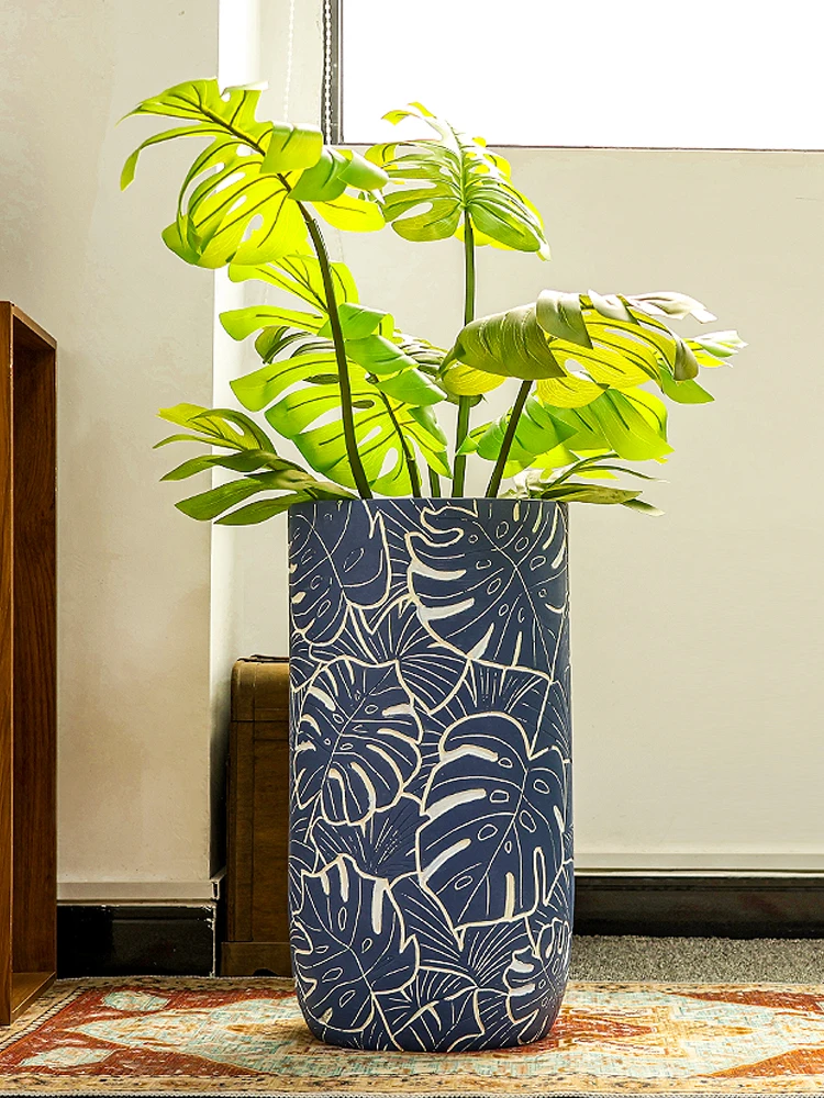 Nordic Creative Large Caliber Turtle Back Bamboo High Foot Indoor Floor Plant Pots Magnesium Clay Home Use Tray with Wheels
Nordic Creative Large Caliber Turtle Back Bamboo High Foot Indoor Floor Plant Pots Magnesium Clay Home Use Tray with Wheels