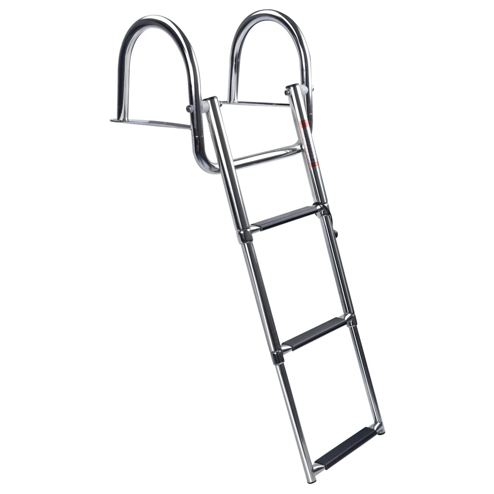 Boat Accessories 3 Step Stainless Steel Boat Boarding Telescoping Ladder Sliding folding swimming Launching ladder
Boat Accessories 3 Step Stainless Steel Boat Boarding Telescoping Ladder Sliding folding swimming Launching ladder