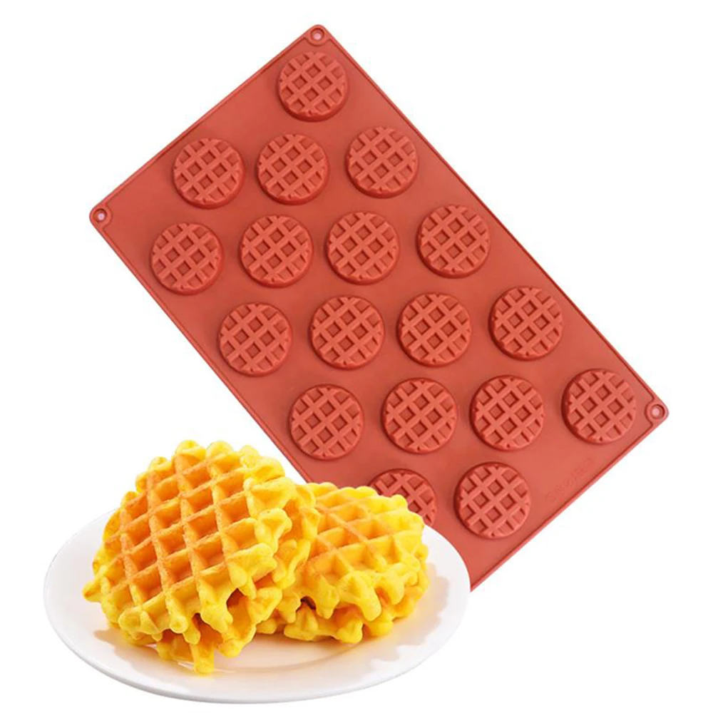 DIY Waffle Maker Non-Stick Cake Silicone Mold 100% Food Grade Chocolate Mold Kitchen Creative Baking Accessories Waffle Pan Mold
DIY Waffle Maker Non-Stick Cake Silicone Mold 100% Food Grade Chocolate Mold Kitchen Creative Baking Accessories Waffle Pan Mold
