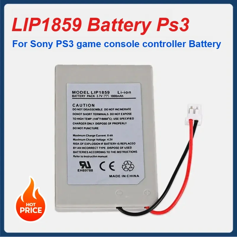 LIP1859 Battery for Sony PS3 PlayStation3 Sixaxis DualShock 3 Game Console Controller Handle Rechargeable Li Batteries
LIP1859 Battery for Sony PS3 PlayStation3 Sixaxis DualShock 3 Game Console Controller Handle Rechargeable Li Batteries