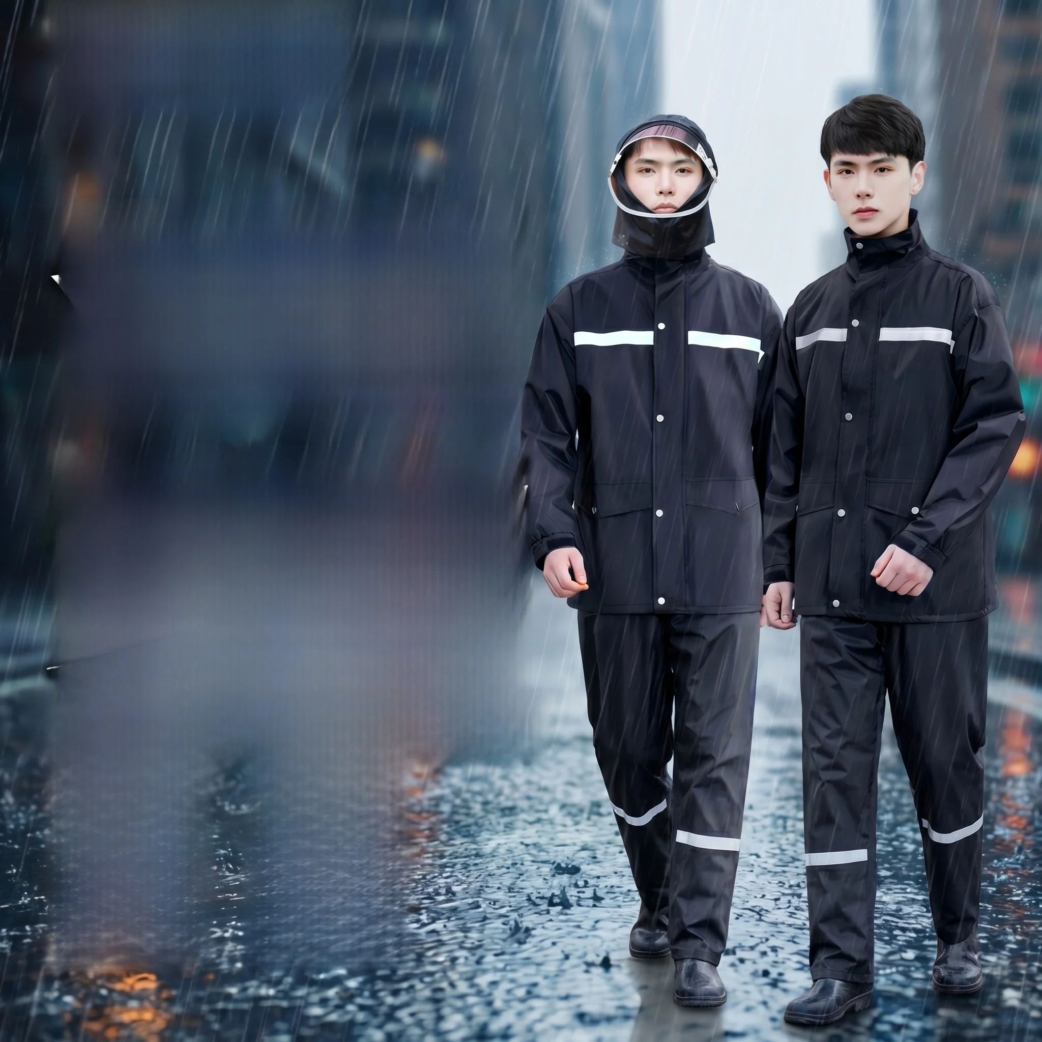 Thickened Separate Body Raincoat for Delivery Riding Adult Food Delivery Person Car Separation Rainproof Clothing Breathable
Thickened Separate Body Raincoat for Delivery Riding Adult Food Delivery Person Car Separation Rainproof Clothing Breathable