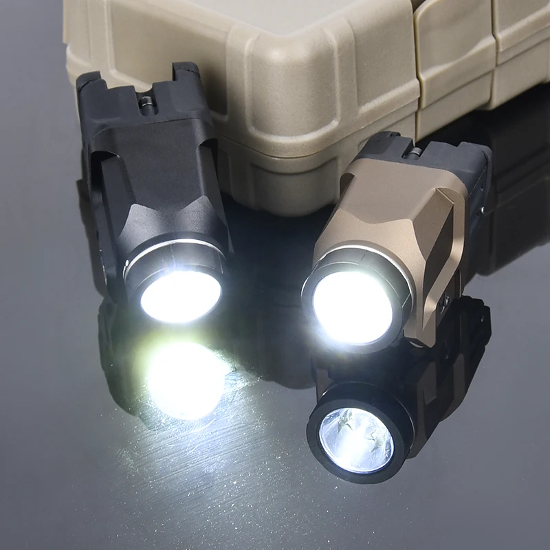 WADSN Tactical TR-7 X Metal Hanging CNC Flashlight 800lumen Strobe HighPower Airsoft Accesories Hunting Light Fit 20mm Rail X300
WADSN Tactical TR-7 X Metal Hanging CNC Flashlight 800lumen Strobe HighPower Airsoft Accesories Hunting Light Fit 20mm Rail X300