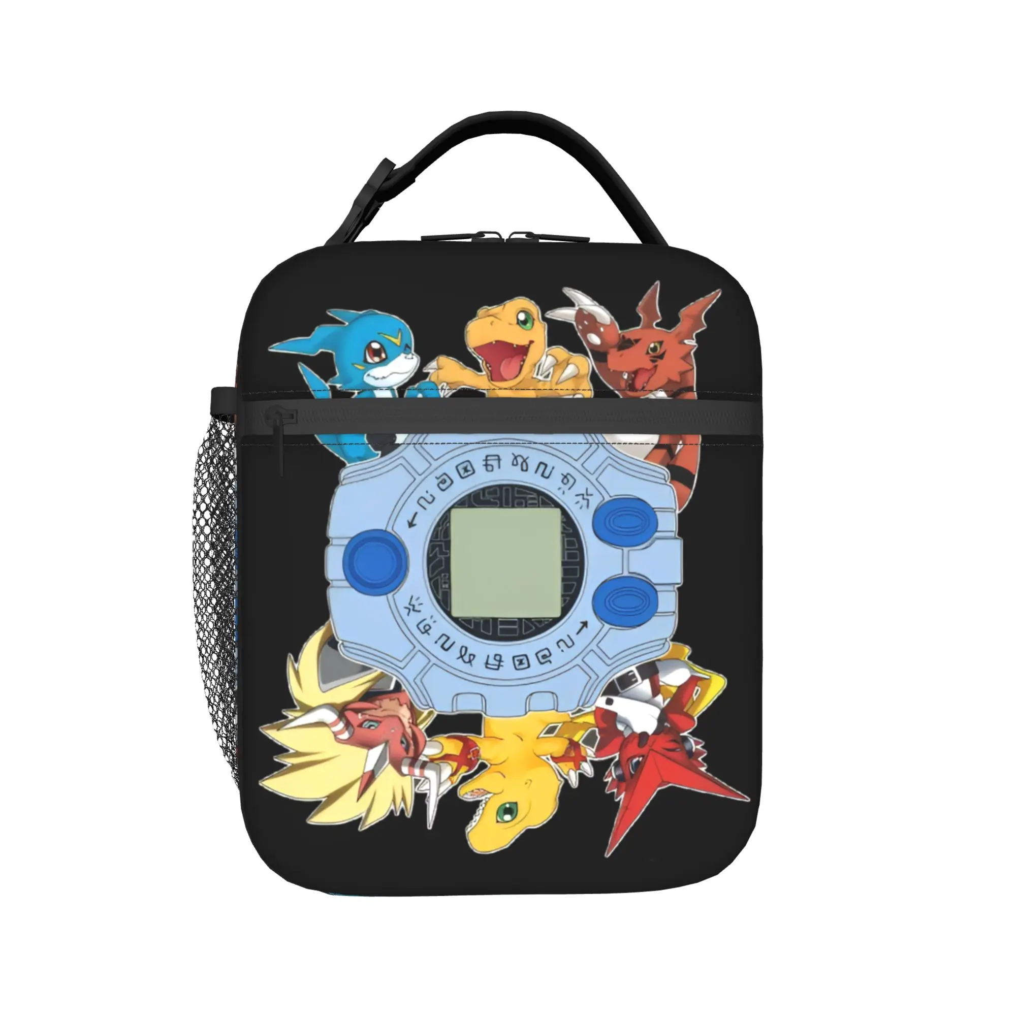Custom D-Digimons Insulated Lunch Bag for Women Men Resuable Cartoon Thermal Cooler Lunch Tote Office Work School
Custom D-Digimons Insulated Lunch Bag for Women Men Resuable Cartoon Thermal Cooler Lunch Tote Office Work School