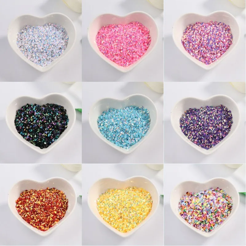 3mm Diamond Shape Sequins Mixed Colors 3D Triangle Sequin Paillettes Party Craft,DIY Nail arts,Wedding Decoration confetti 10g
3mm Diamond Shape Sequins Mixed Colors 3D Triangle Sequin Paillettes Party Craft,DIY Nail arts,Wedding Decoration confetti 10g