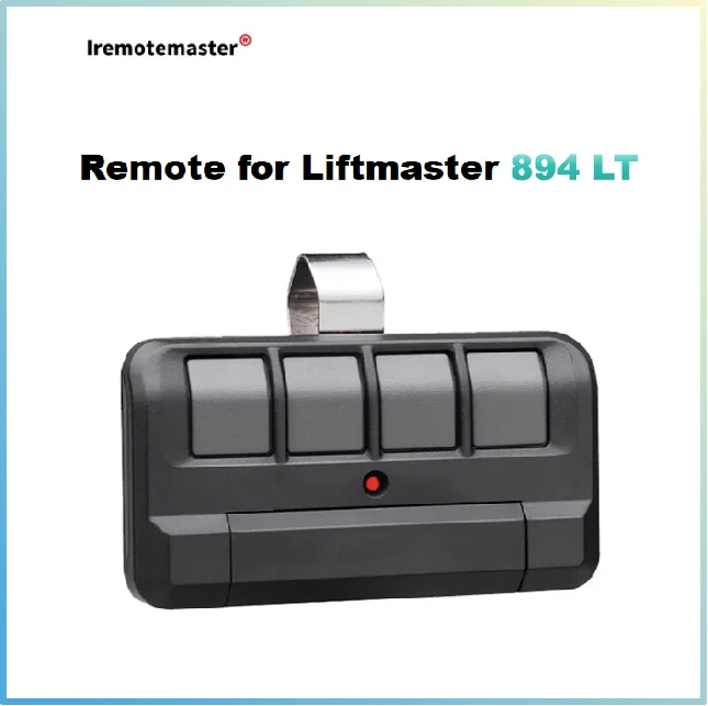 For 894LT 4-Button Garage Door Opener Learning Remote Control for LiftMaster Craftsman Replaces 61LM 361LM Remote Control of 4 d
For 894LT 4-Button Garage Door Opener Learning Remote Control for LiftMaster Craftsman Replaces 61LM 361LM Remote Control of 4 d