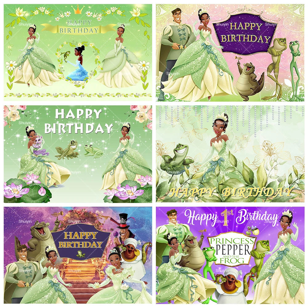 Disney Princess Tiana And The Frog Backdrop Girls Birthday Party Cake Table Decor Baby Shower Banner Background Photo Booth Prop
Disney Princess Tiana And The Frog Backdrop Girls Birthday Party Cake Table Decor Baby Shower Banner Background Photo Booth Prop