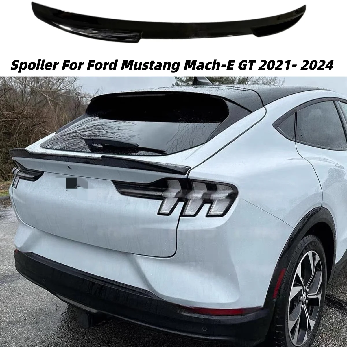 Для Ford Mustang Mach-E 2021-2024: Задний спойлер-антикрыло для багажника, аксессуары для внешнего тюнинга кузова
Для Ford Mustang Mach-E 2021-2024: Задний спойлер-антикрыло для багажника, аксессуары для внешнего тюнинга кузова