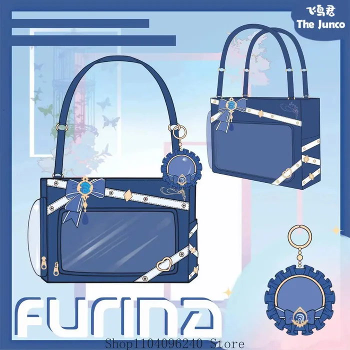 Genshin Impact Furina Itabag Student High-Capacity Knapsack Shoulder Pain Itabags Uniform Bag Anime GAME
Genshin Impact Furina Itabag Student High-Capacity Knapsack Shoulder Pain Itabags Uniform Bag Anime GAME