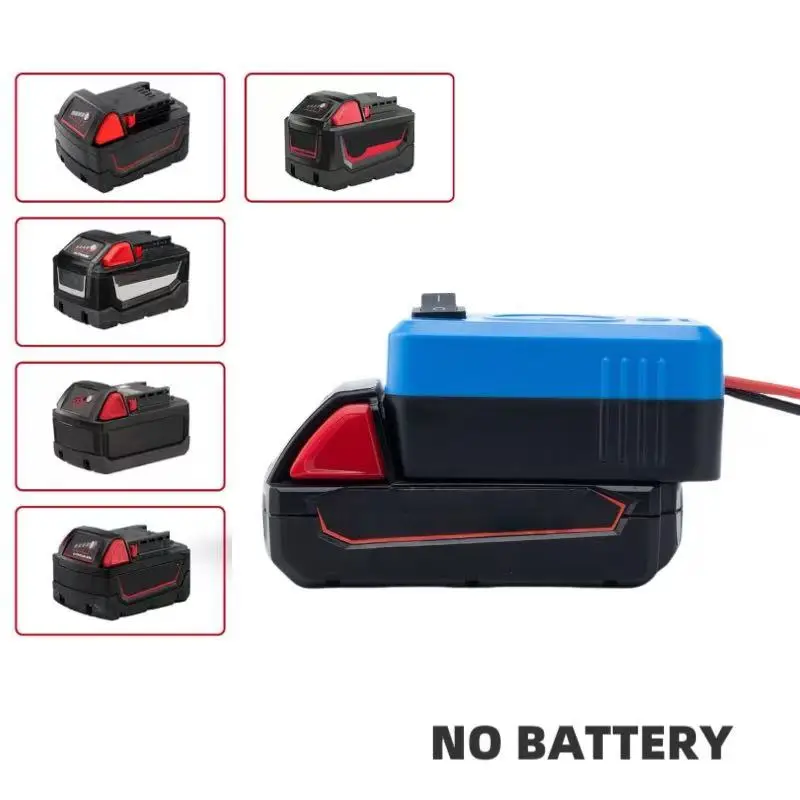 DIY Battery Adapter for Power Wheel Dock Holder 14AWG For Milwaukee 18V Batteries Converter(Only Adapter)
DIY Battery Adapter for Power Wheel Dock Holder 14AWG For Milwaukee 18V Batteries Converter(Only Adapter)