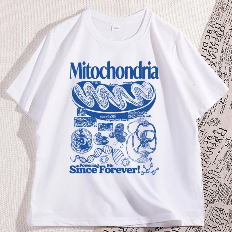 Mitochondria Vintage Science T-Shirt Men Women Retro Biology Graphic Tee 90s Academic Humor T Shirt Round Neck T Shirt Clothes
Mitochondria Vintage Science T-Shirt Men Women Retro Biology Graphic Tee 90s Academic Humor T Shirt Round Neck T Shirt Clothes