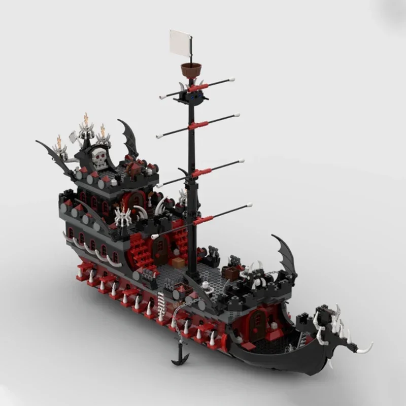 2578 шт. MOC скелет военный корабль пиратский корабль строительные блоки модели игрушки творческая сборка для детей праздничные подарки
2578 шт. MOC скелет военный корабль пиратский корабль строительные блоки модели игрушки творческая сборка для детей праздничные подарки
