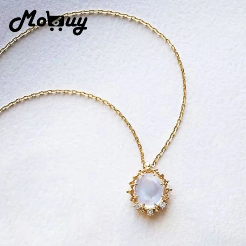 MoBuy Natrual Moonstone Necklace For Women Gemstone Pendant Elegant 925 Sterling Silver Gold Vermeil Fine Jewelry Accessories
MoBuy Natrual Moonstone Necklace For Women Gemstone Pendant Elegant 925 Sterling Silver Gold Vermeil Fine Jewelry Accessories