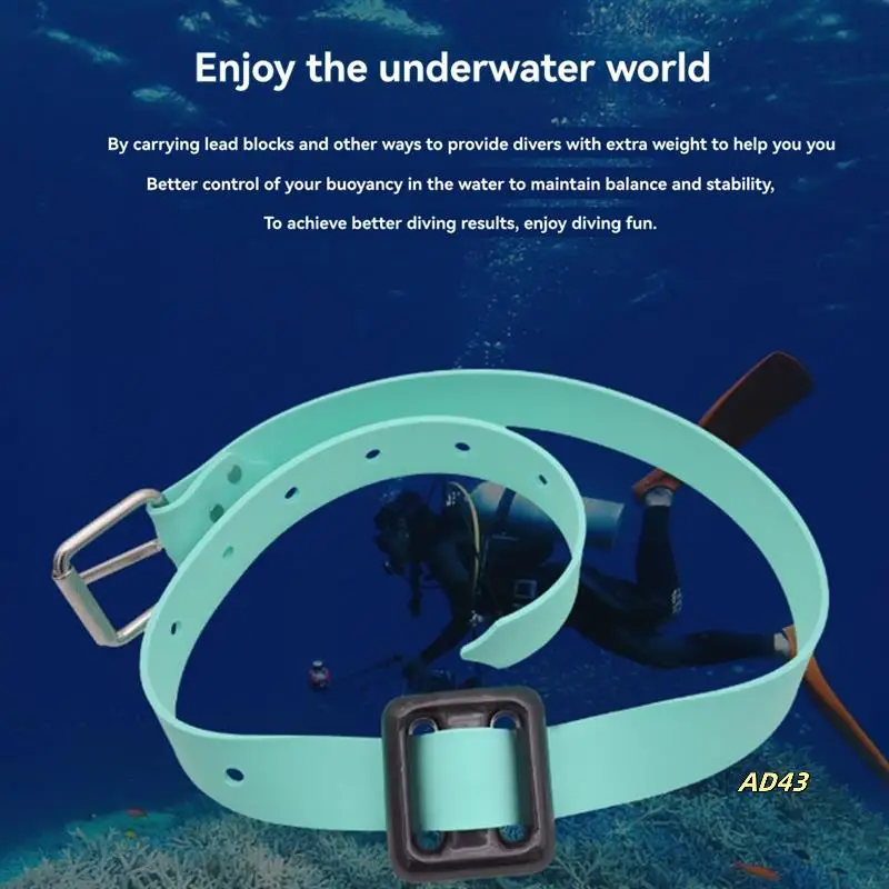 1.5M Adjustable Scuba Diving Weight Belt With 316 Stainless Steel Buckle Load-Bearing Diving Gear Accessories
1.5M Adjustable Scuba Diving Weight Belt With 316 Stainless Steel Buckle Load-Bearing Diving Gear Accessories