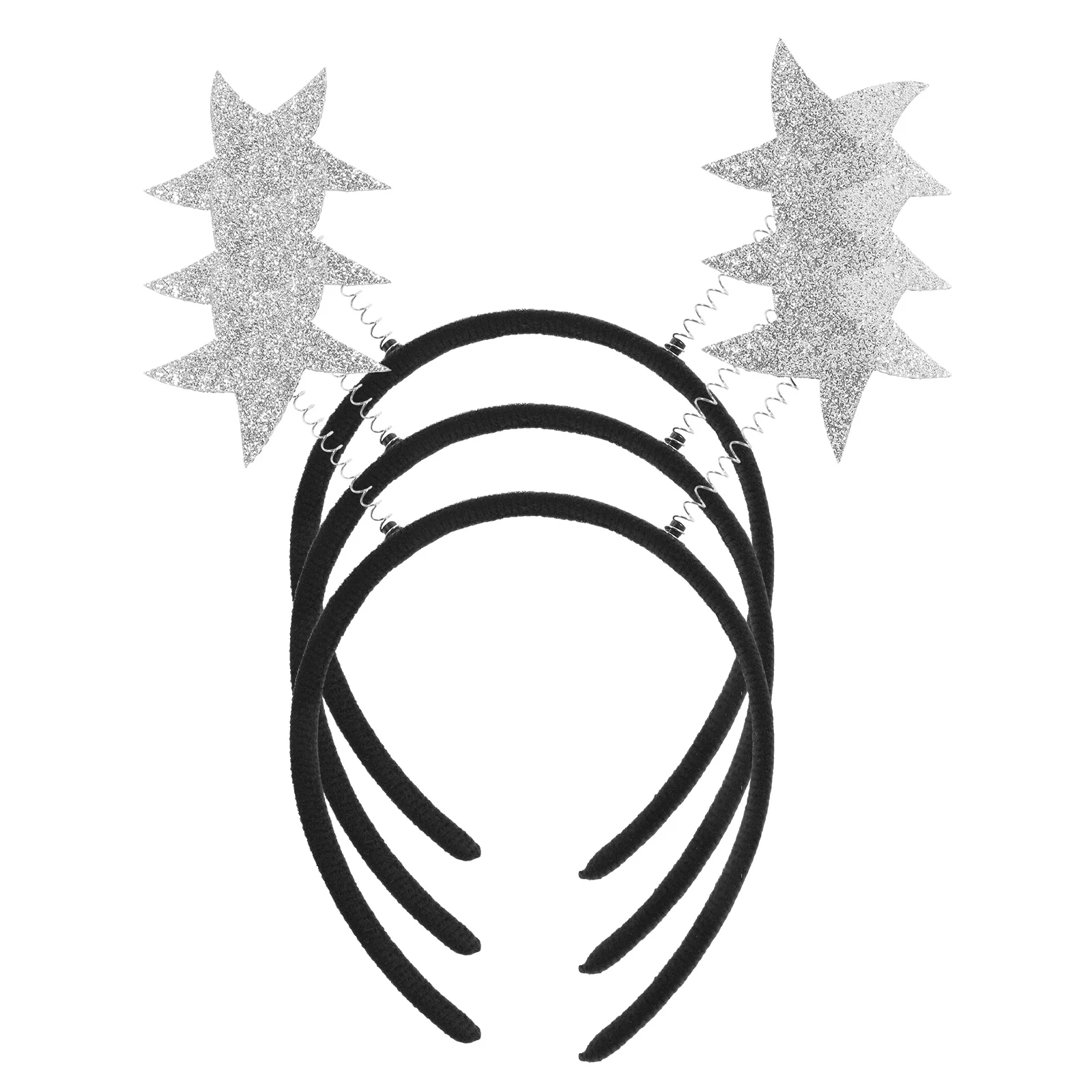 3pcs Glitter Star Hair Bands Headdress Party Supplies Birthday Photo Props Festival Costume Accessories For Women Kids Silver 
3pcs Glitter Star Hair Bands Headdress Party Supplies Birthday Photo Props Festival Costume Accessories For Women Kids Silver