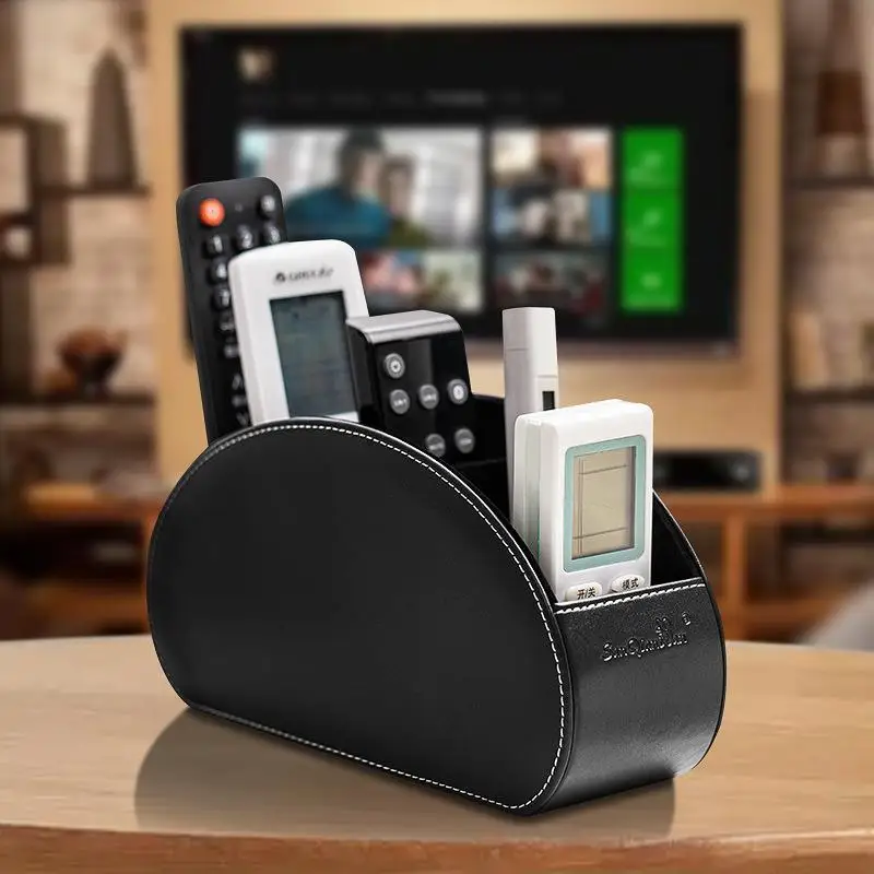 Leather Desktop Organizer Box Cosmetic Storage Office Multifunctional PU Remote Control Storage Box Simple Style Home Storage
Leather Desktop Organizer Box Cosmetic Storage Office Multifunctional PU Remote Control Storage Box Simple Style Home Storage