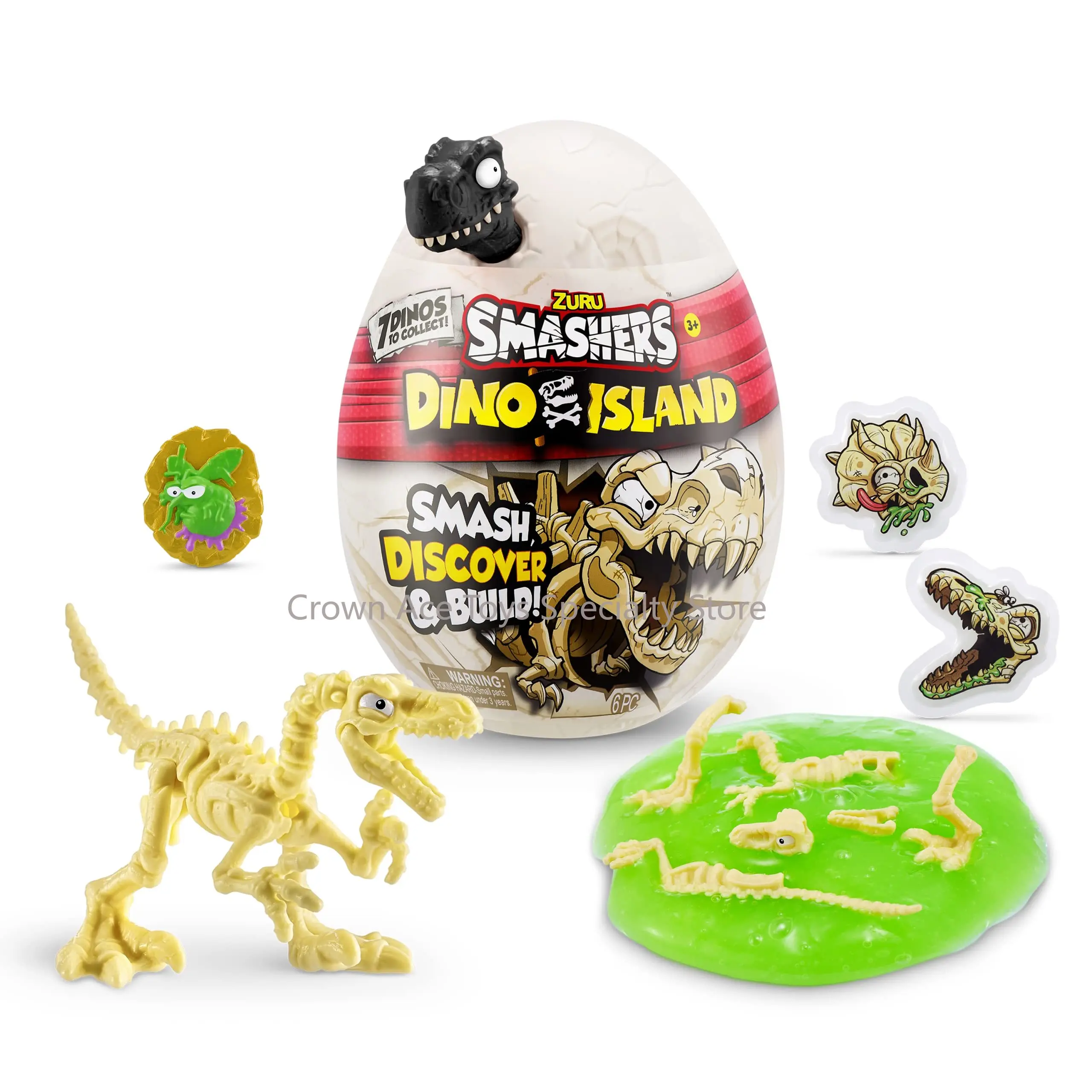 In Stock ZURU Smashers Dino Lsland Nano Egg Collectible Dinosaur Surprise Toy Collectible Egg Surprise Boy Girl Birthday Gifts
In Stock ZURU Smashers Dino Lsland Nano Egg Collectible Dinosaur Surprise Toy Collectible Egg Surprise Boy Girl Birthday Gifts