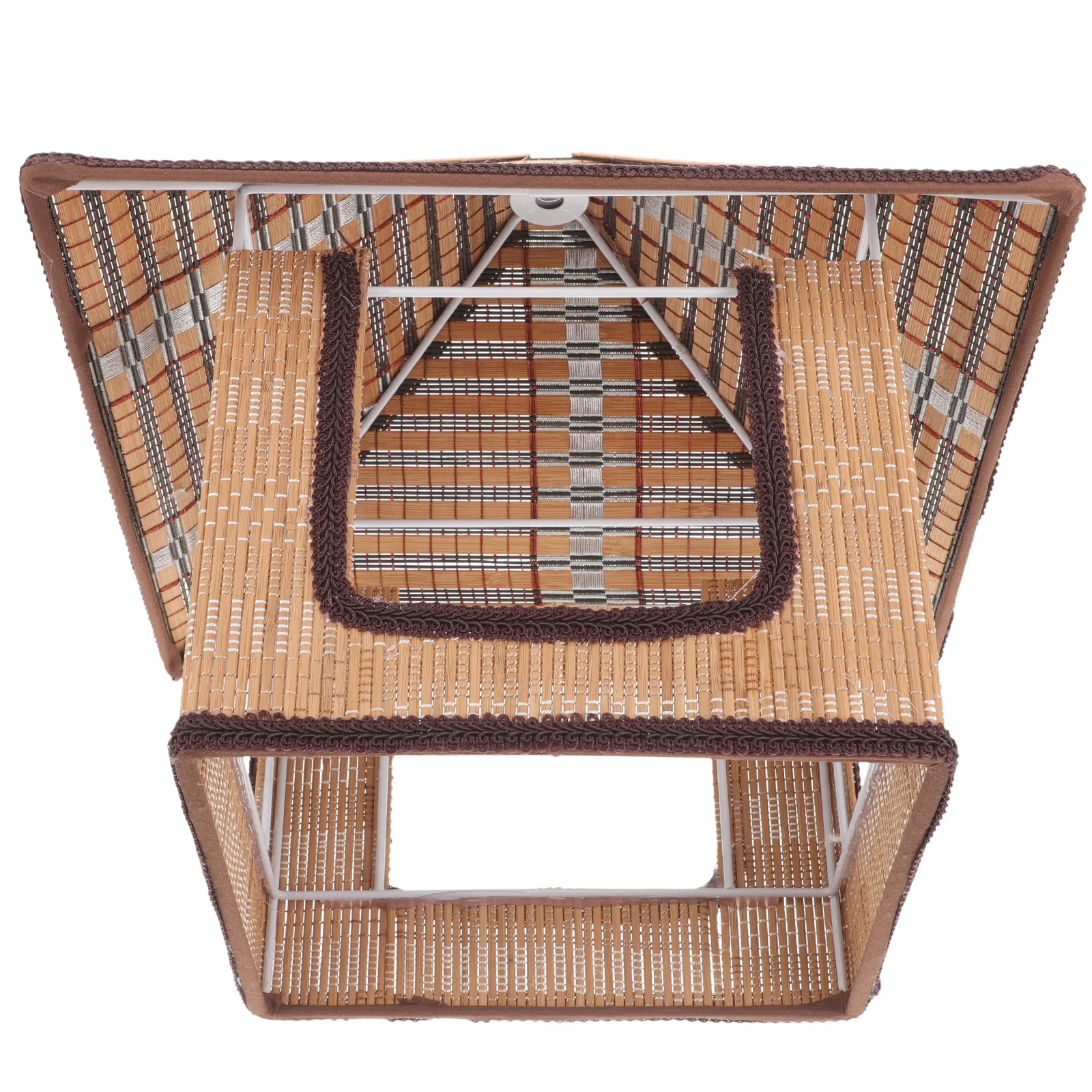 Bamboo Woven Lampshade House Shape Pendant Chandelier Shade Sturdy Structure Eye Protection Unique Design Home Decoration
Bamboo Woven Lampshade House Shape Pendant Chandelier Shade Sturdy Structure Eye Protection Unique Design Home Decoration