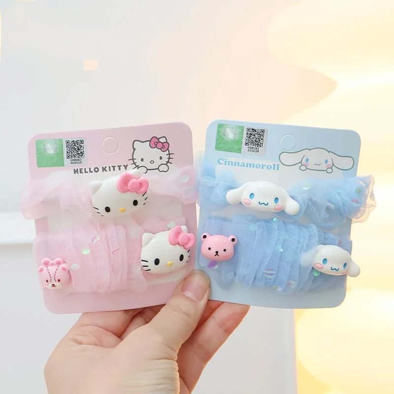 Sanrio Hello Kitty Cartoon Chiffon Hair Band Hairpin Suit Cute Headwear Decoration Anime Edge Clip Accessories Girl Gift
Sanrio Hello Kitty Cartoon Chiffon Hair Band Hairpin Suit Cute Headwear Decoration Anime Edge Clip Accessories Girl Gift