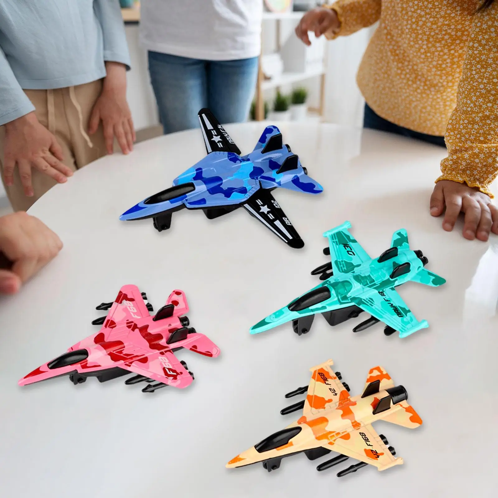 4Pcs Alloy Metal Models Aircraft Plane Models Kids Aircraft Toys Airplane Toy Set for Office Kids Adults Desktop Collectibles
4Pcs Alloy Metal Models Aircraft Plane Models Kids Aircraft Toys Airplane Toy Set for Office Kids Adults Desktop Collectibles