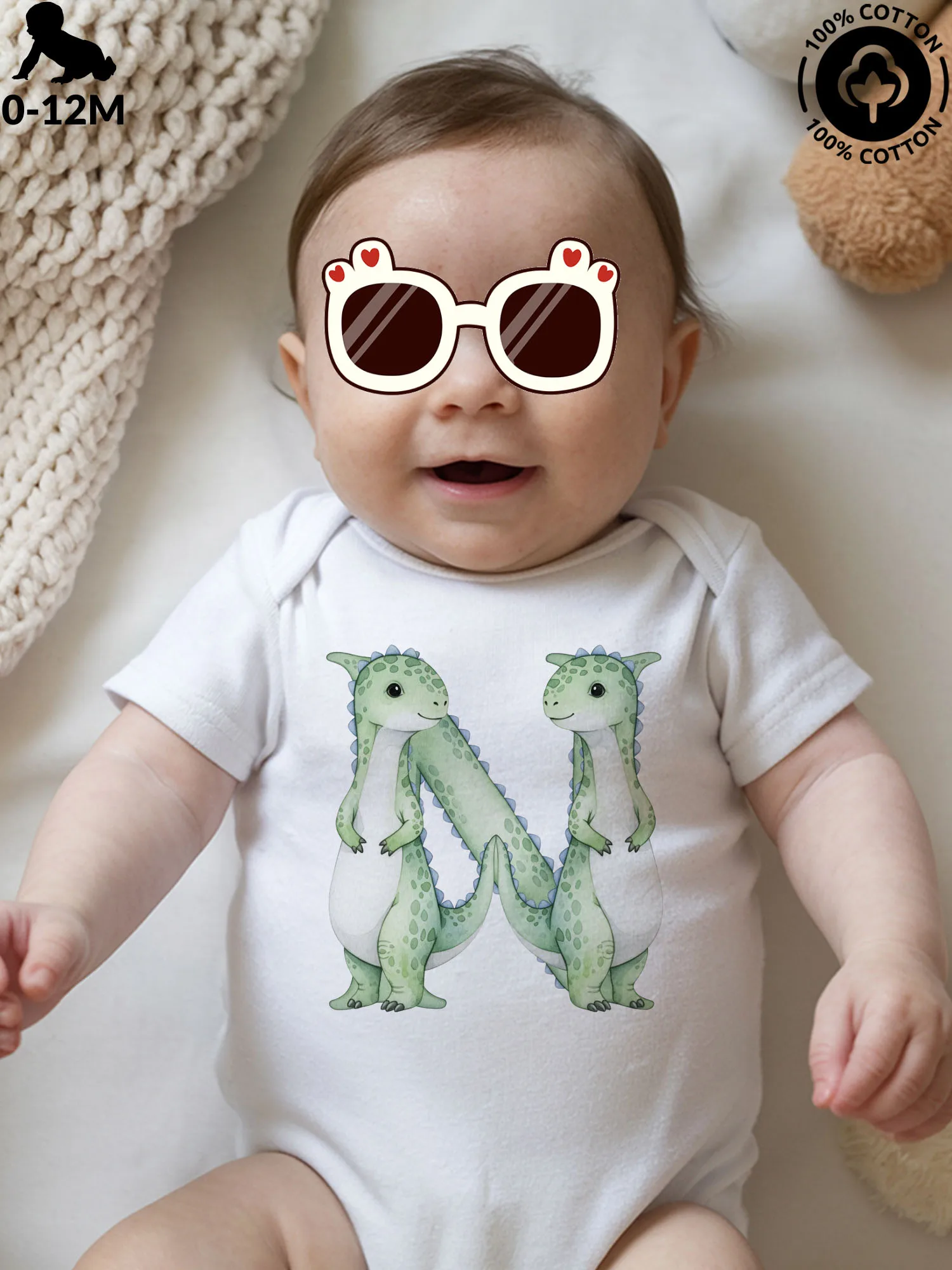 Детский костюм для ползания унисекс Twin Dino N, мягкий комбинезон из чистого хлопка, всесезонное белое боди 190GSM
Детский костюм для ползания унисекс Twin Dino N, мягкий комбинезон из чистого хлопка, всесезонное белое боди 190GSM