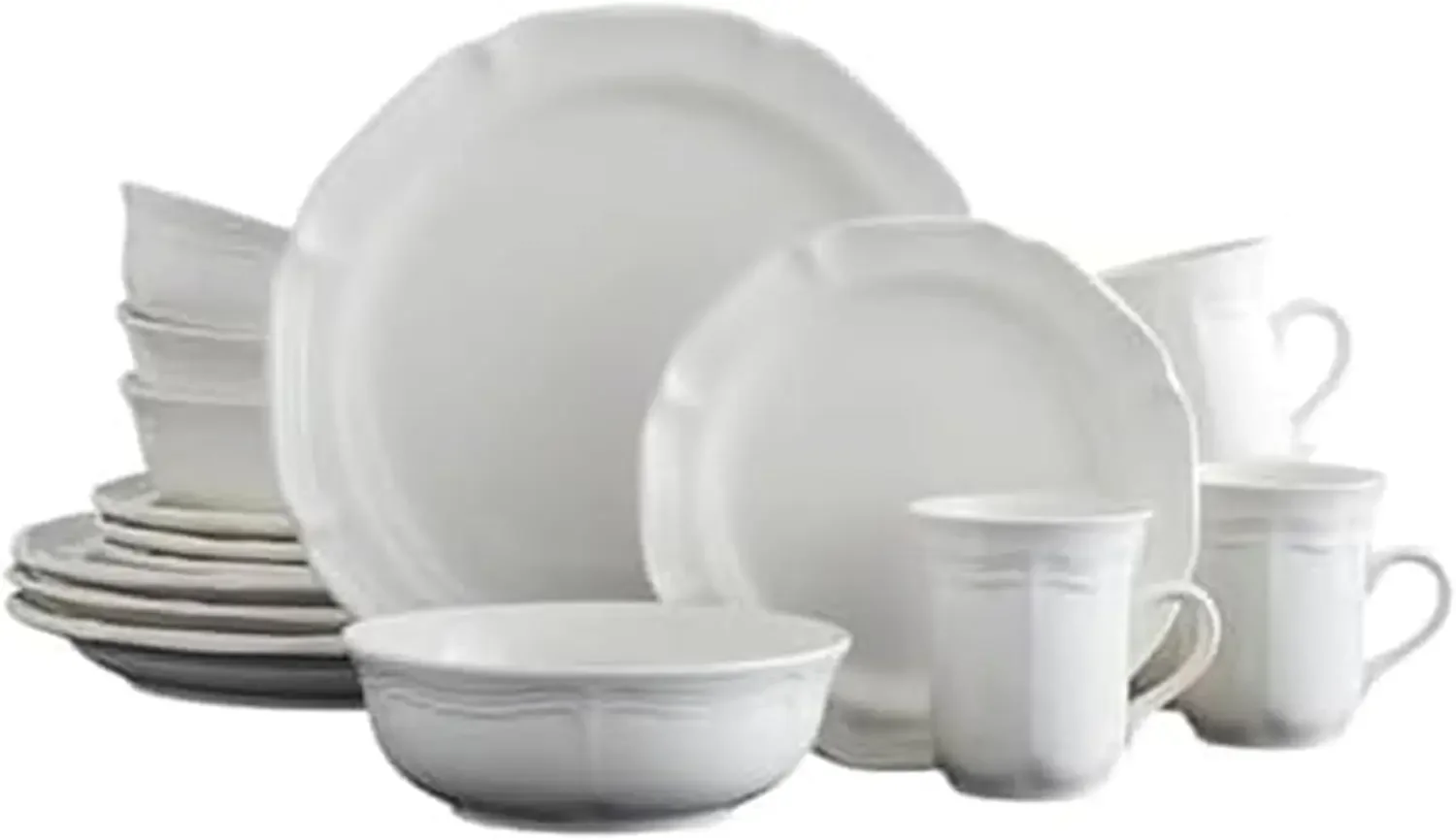 French Countryside 16-Piece Dinnerware Set, Service for 4
French Countryside 16-Piece Dinnerware Set, Service for 4