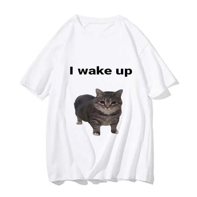 Cute Cat L Wake T-shirt Funny Cool Classic Women Casual Clothing Harajuku Aesthetic T-Shirt Retro Unisex Streetwear T-Shirt
Cute Cat L Wake T-shirt Funny Cool Classic Women Casual Clothing Harajuku Aesthetic T-Shirt Retro Unisex Streetwear T-Shirt