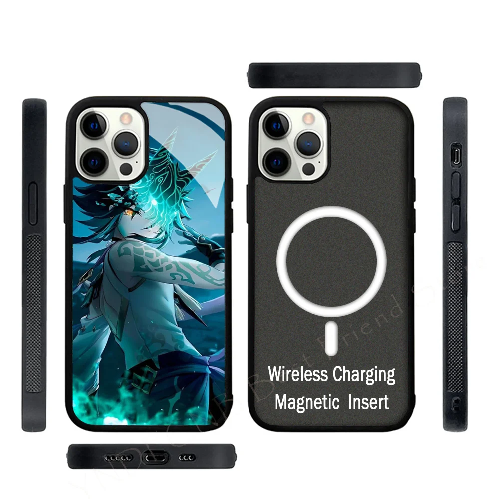 Xiao Genshin Impact Phone Case Strong Magnetic For IPhone 15 14 13 Pro Max Alex Mirror For Magsafe Wireless Charging Cover
Xiao Genshin Impact Phone Case Strong Magnetic For IPhone 15 14 13 Pro Max Alex Mirror For Magsafe Wireless Charging Cover
